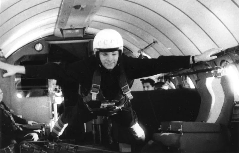 Знакомство с невесомостью на тренировке